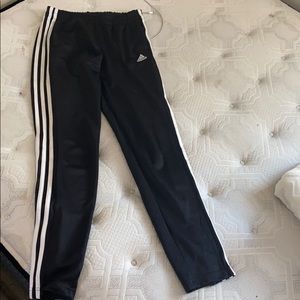 Adidas sweatpants, zip side